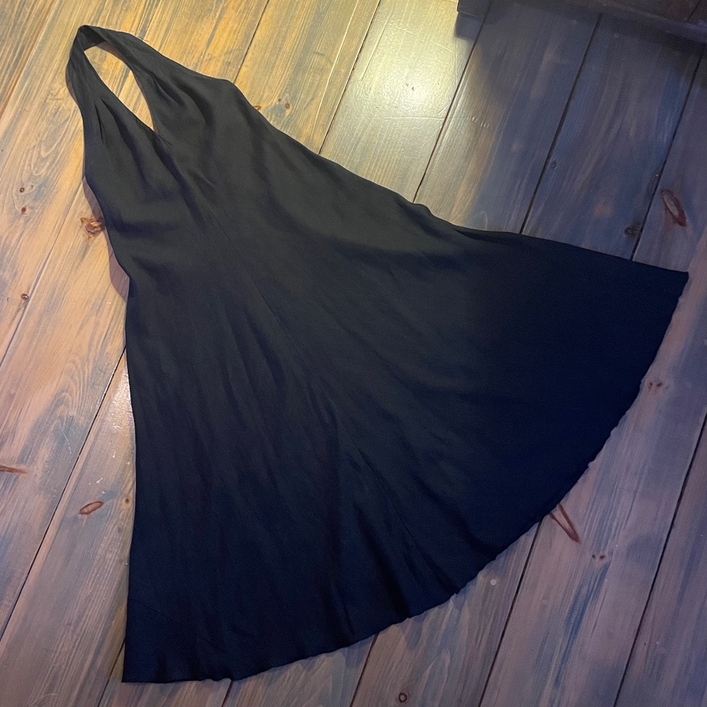 Ms Emma Designs linen halter dress